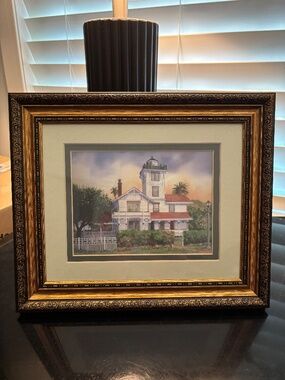 Mark Sherman Art  framed and signed